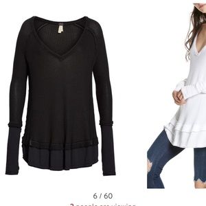 free people laguna thermal top